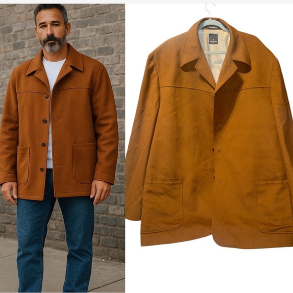 Daniel Hechter Men's Tan Jacket - Picture 1 of 7